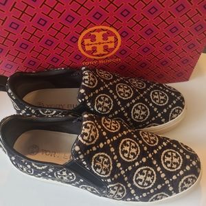 Tory Burch T monogram slip-on sneaker